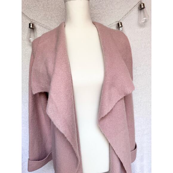 Staccato Pink Waterfall Cardigan with Pockets Medium - Picture 3 of 9